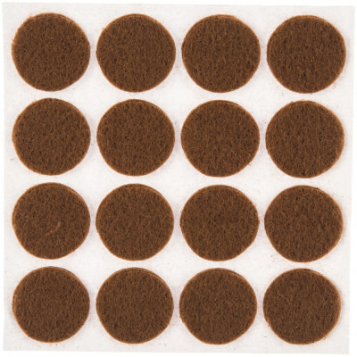 Kroft набор подкладок для мебели 32шт коричневые 202004