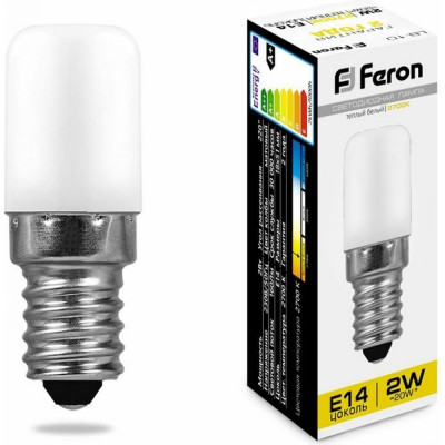 Светодиодная лампа FERON LB-10 E14 2W 2700K 25295