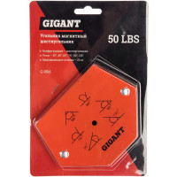 Gigant угольник магнитный шестиугольник 50lbs g-0516