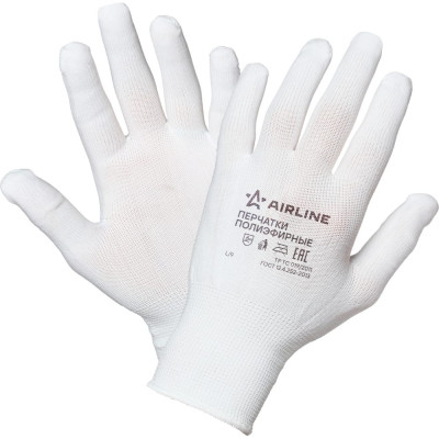Airline перчатки нейлоновые без покрытия awg-ns-12