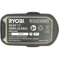 Аккумулятор Ryobi ONE+ RB18L25 5133002237