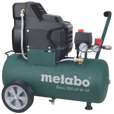 Безмаслянный компрессор Metabo Basic 250-24 W OF 601532000