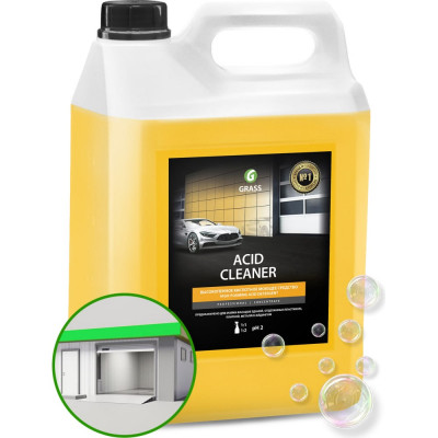 Средство для очистки внешнего и внутреннего фасада зданий Grass Acid Cleaner 160101