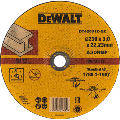Отрезной круг по металлу Dewalt DT42601Z INDUSTRIAL