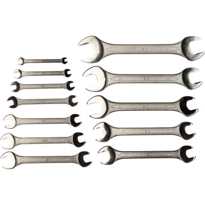 Neo tools ключи с открытым зевом, двухсторонние, 6-32 мм, набор 12 шт. 09-852