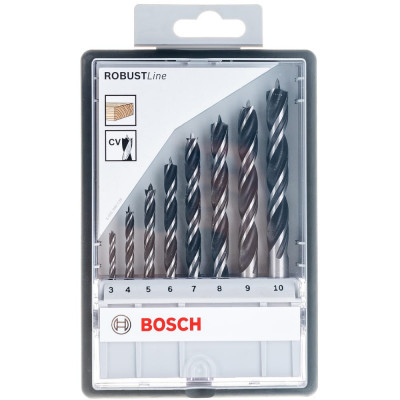 Bosch набор спиральных сверл, 8шт rl 2607010533