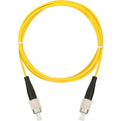 Nikomax шнур волоконно-оптический, соединительный, желтый, 1м nmf-pc1s2c2-fcu-fcu-001
