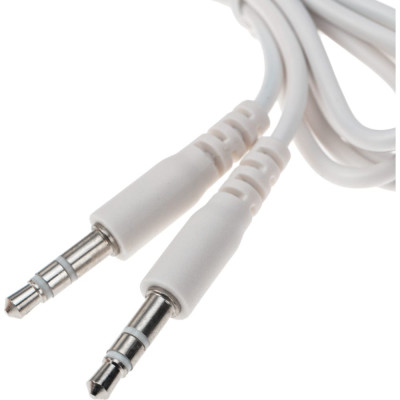 Rexant аудио кабель 3,5 мм штекер-штекер 0,5м белый 18-1105