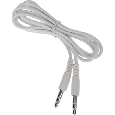 Rexant аудио кабель 3,5 мм штекер-штекер 1м белый 18-1110