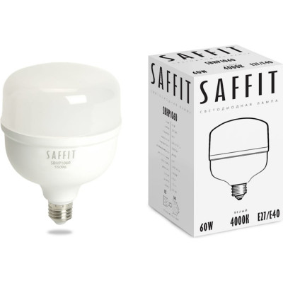 Светодиодная лампа SAFFIT SBHP1060 60W 230V E27-E40 4000K 55096