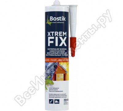 Bostik xtrem fix монтажный клей для экстремальных условий 290мл 30612714