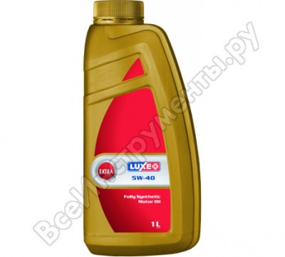 Luxе моторное масло  extra синтетика 5w40 sm/cf 1л