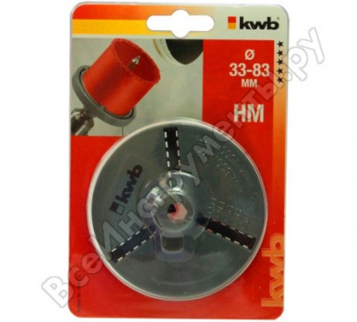 Kwb несущий диск для пильных коронок для коронок серии 4994 33-83 mm 499424