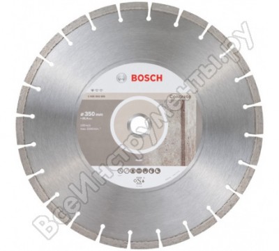 Bosch алмазный диск stf concrete 350-25.4 2608603806