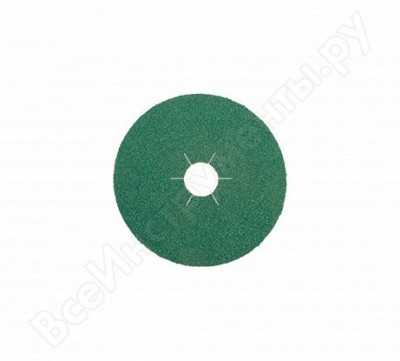 Klingspor шлифовальный фибровый круг по металлу 125мм; 22мм; р40 250259