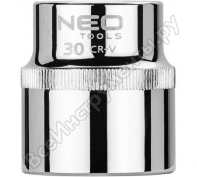 Neo tools головка сменная 6-гранная 1/2 30 мм 08-030