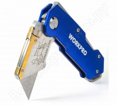 Workpro складной нож с быстрой заменой лезвия w011005