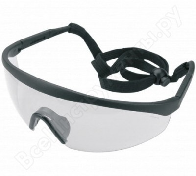 Topex очки защитные, белые, регулируемые дужки 82s111