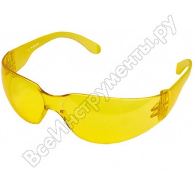 Topex очки защитные, желтые 82s116