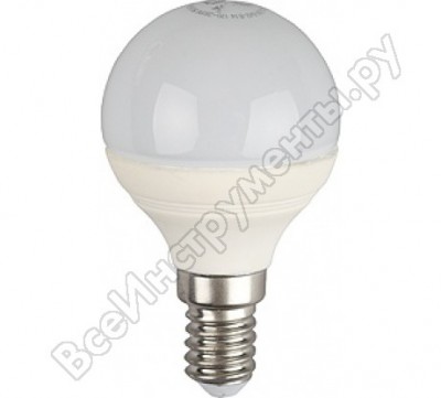 Эра светодиодная лампа LED smd p45-5w-827-e14 б0017217