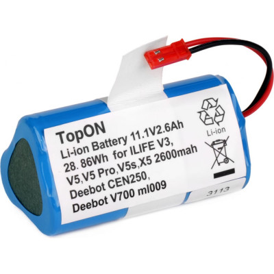 Topon аккумулятор для робота-пылесоса top-ch-11.1