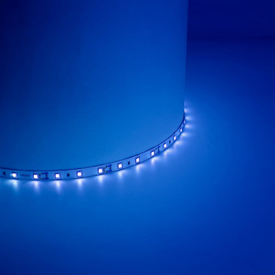 Светодиодная лента LED FERON LS604 60SMD 2835 4.8Вт/м 5м IP65 12V синий 27677