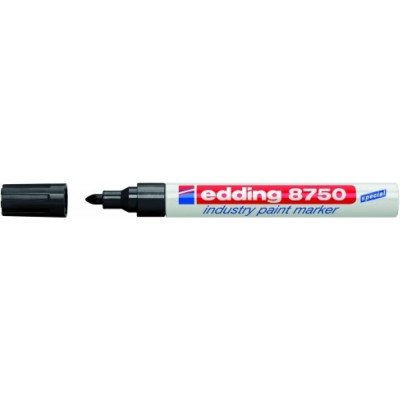 Edding маркер для промышл.графики 2-4мм, черный e-8750#1