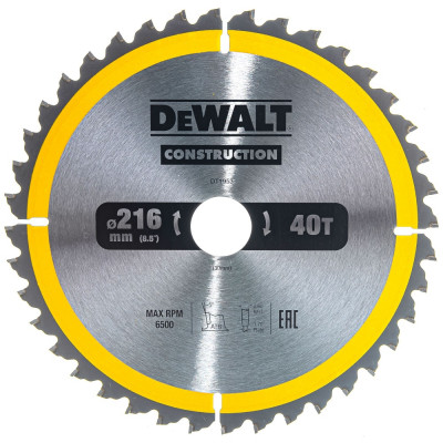 Пильный диск Dewalt DT1953 CONSTRUCT