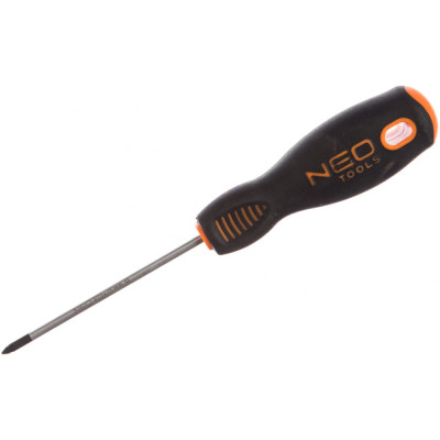 Neo tools отвертка крестовая pz0x75 мм , crmo 04-031
