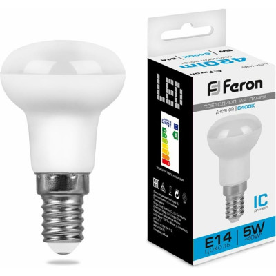Светодиодная лампа FERON LB-439 5W 230V E14 6400K 25518