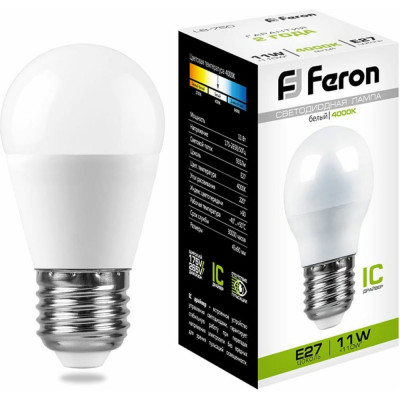 Светодиодная лампа FERON LB-750 25950