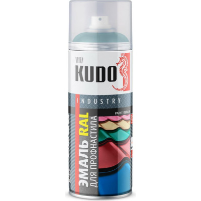 Kudo эмаль для металлочерепицы ral 5021 синяя вода 11595956