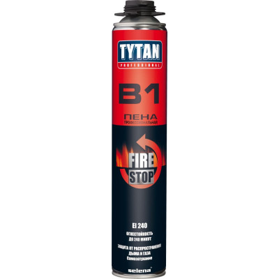 Профессиональная огнеупорная монтажная пена Tytan PROFESSIONAL В1 21154
