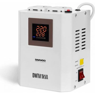 Daewoo стабилизатор напряжения настенный dw-tm1kva