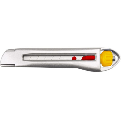 Topex нож с отламывающимся лезвием, 18 мм, металлический корпус 17b103