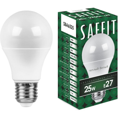 Светодиодная лампа SAFFIT SBA6525 55087