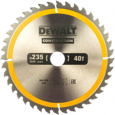 Пильный диск Dewalt DT1955 CONSTRUCT