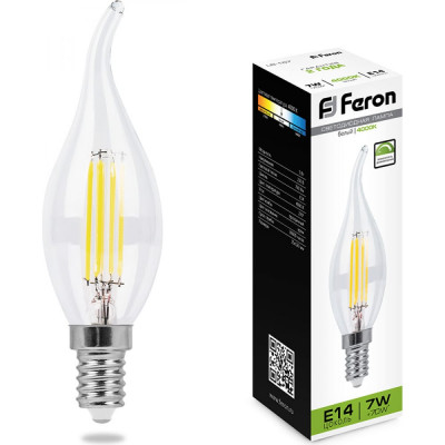 Светодиодная лампа FERON LB-167 7W 230V E14 4000K 25873