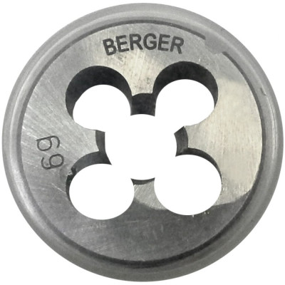 Berger bg плашка метрическая м3x0,5 мм berger bg1001