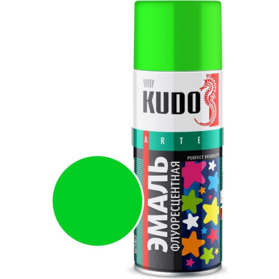 Kudo эмаль флуоресцентная зеленая ku-1203