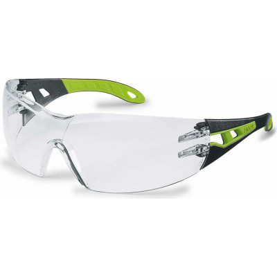 Uvex очки открытые феос; 2с-1,2; оправа: черно-зеленая 9192225