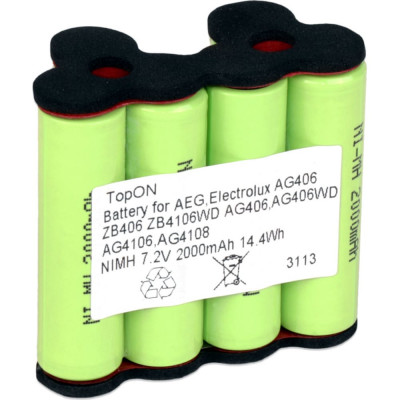 Topon аккумулятор для робота-пылесоса top-aeg-7.2