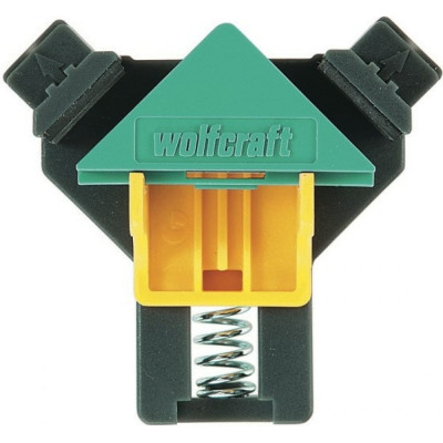 Wolfcraft вольфкрафт тиски угловые для фиксации досок 3051000