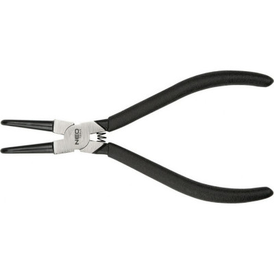 Neo tools щипцы для стопорных колец, 170 мм, для внутренних/загнутые 01-044