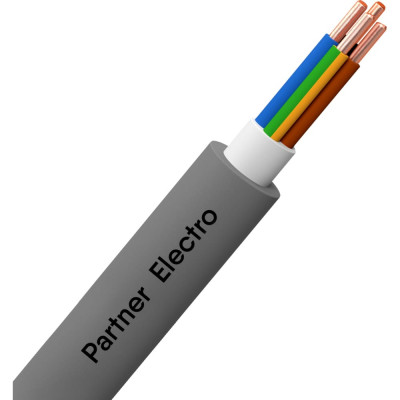 Партнер-электро кабель nym 4x2,5 гост /20м/ p100g-04g06-c020