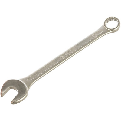 Neo tools ключ комбинированный, 15x190мм 09-715