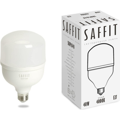 Светодиодная лампа SAFFIT SBHP1040 40W 230V E27 4000K 55092
