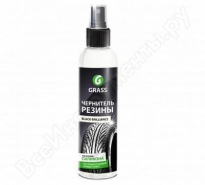 Grass полироль для шин black brilliance на силиконовой основе 152250