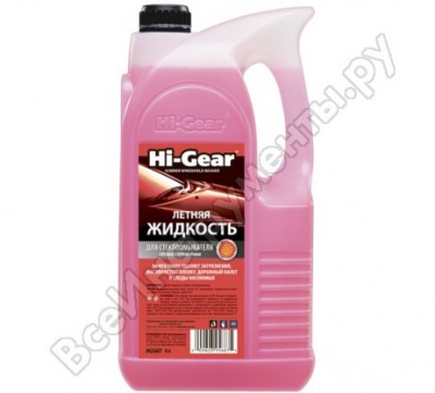 Hi-gear летняя жидкость для стеклоомывателя hg5687