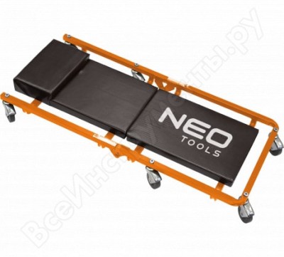 Neo tools тележка на роликах для работы под автомобилем 930x440x105 мм 11-600